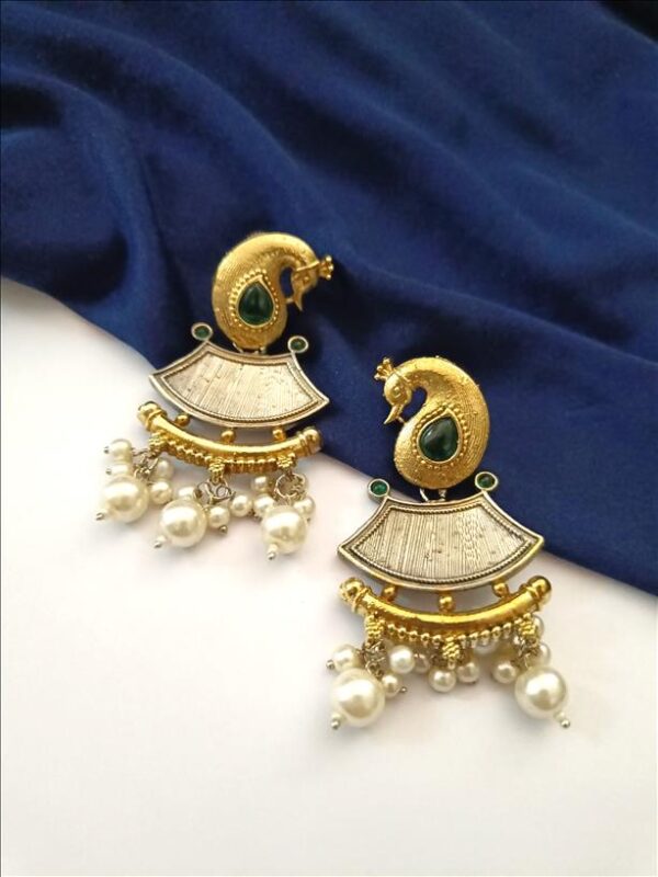 Peacock Earrings - Image 7