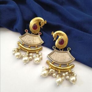 Peacock Earrings