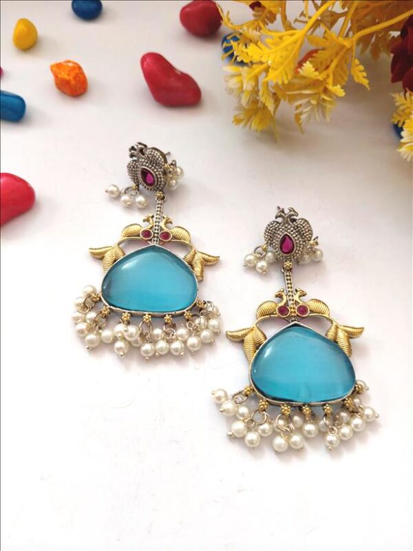 Stone Earrings - Image 5