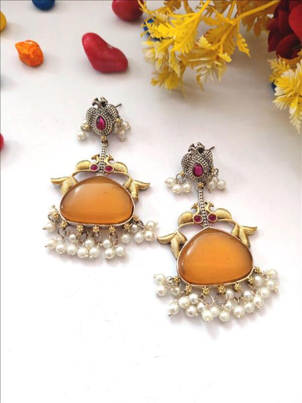 Stone Earrings - Image 2