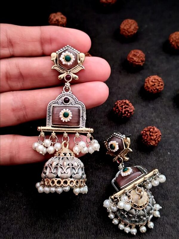 Jhumka Earrings - Image 4