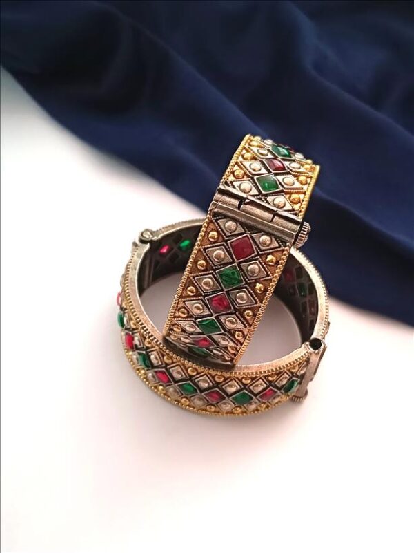 Dual Tone Bangles - Image 2