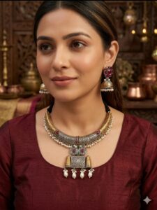 Antique Hasli Necklace Set