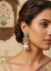 Vilas Jhumka earrings