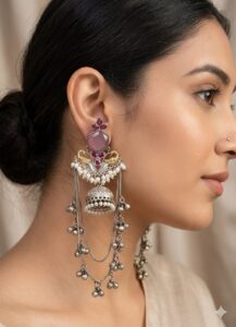 Shakti Jhumka earrings