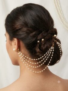 Pearl Earchains 4 Line